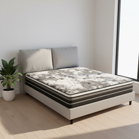 Matelas orthopédique en mousse respirante de qualité hôtelière, réversible, hypoallergénique, résistant à l'eau, avec housse amovible, 30 cm