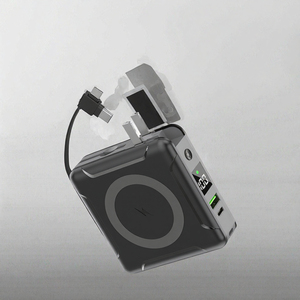 10000mAh Portable Power Bank 22.5W PD Wall Charger LED Display Fast <b>Charge</b> Power Station - Product Image 3