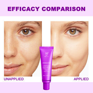 Protector Solar con Péptidos Antienvejecimiento OEM, <span class=keywords><strong>SPF</strong></span> <span class=keywords><strong>50</strong></span>, Blanqueador, Hidratante, Protección Diaria - Product Image 4