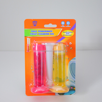Vente en gros de désodorisant bon marché fleur de gel de toilette bâton de désodorisant nettoyant de salle de bain nettoyant de toilette bâton de gel