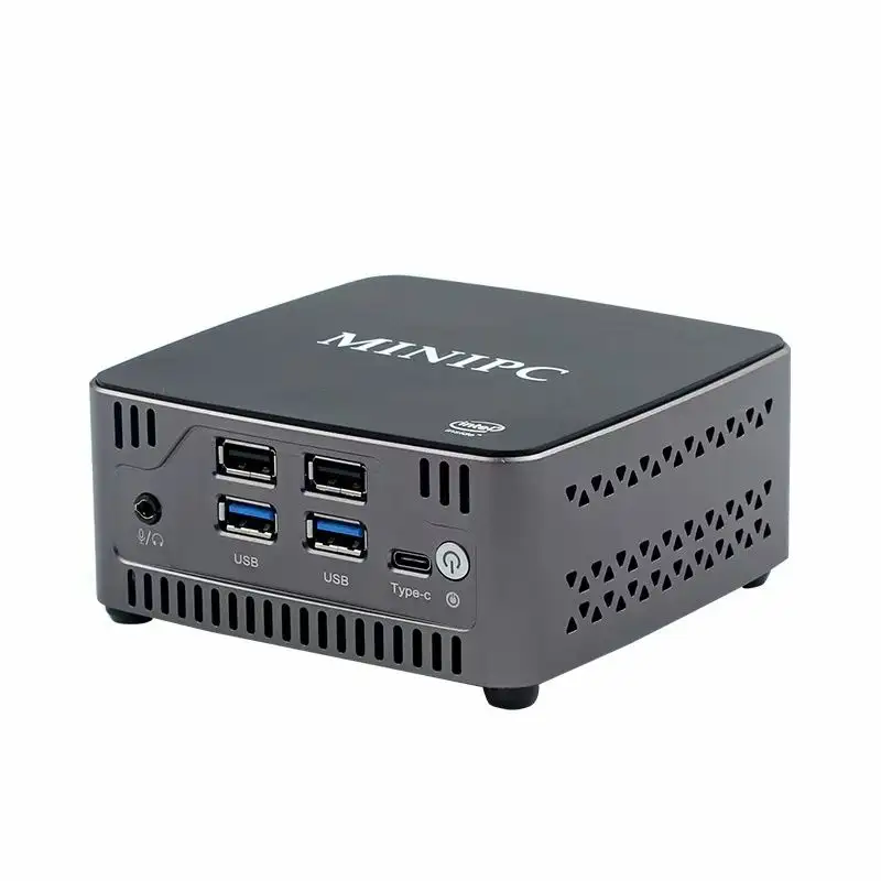 인텔 11 번째 타이거 레이크 데스크탑 MINI PC 코어 i5 I5-1135G7 2 * LAN MiniDP Type-C 4 * USB Nuc PC 지원 Win-dows/Linux 미니 PC 게임