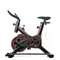 Vélo d'exercice vertical pour usage domestique avec écran LCD - Vélo de cyclisme d'intérieur, charge maximale de 120 kg, alimenté par batterie