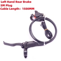 Frein à disque hydraulique pour vélo électrique XOD, 850/1550 mm, frein à disque avec coupure d'alimentation, levier de frein, frein à disque avec prise SM /2PIN