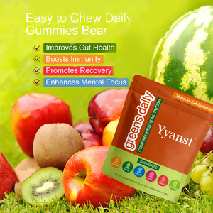 Bonbons gélifiés probiotiques à base de légumes végétaliens à effet élevé, pour une meilleure santé digestive, un équilibre intestinal et une meilleure digestion. - Product Image 4