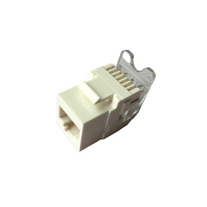 Cat3 RJ11 RJ45 <span class=keywords><strong>8P4C</strong></span> 180 Độ Loại Không Công Cụ Điện Thoại <span class=keywords><strong>Keystone</strong></span> <span class=keywords><strong>Jack</strong></span> - Product Image 1