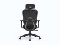 Chaise de bureau ergonomique inclinable et réglable pour le gaming, avec support lombaire et réglage en hauteur