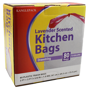 Tailin tùy chỉnh in 13 gallon Dây Rút Thùng rác túi đóng gói dùng một lần rác Thùng rác túi rác - Product Image 5