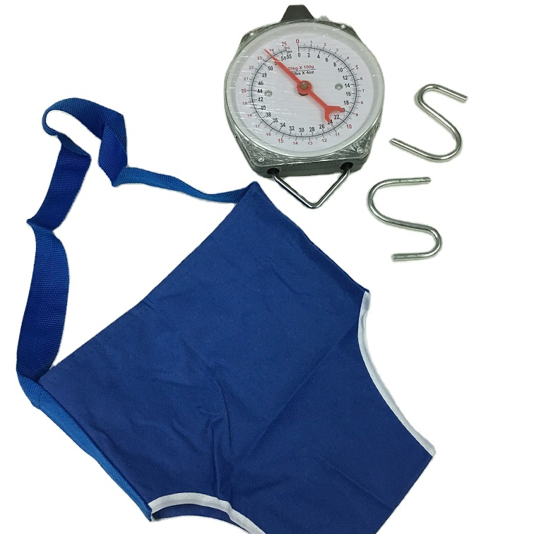 RC-ZZDP300 Mechanical Baby Hanging Weighing Scales Indicator Measuring Weight 18 Months 40*170mm ABS+IRON Ro-chain CE ISO CN;ZHE