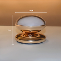 Lampe de table sans fil moderne et portable pour salon, chambre et bureau haut de gamme, éclairage d'ambiance rechargeable, idéale pour restaurant de luxe