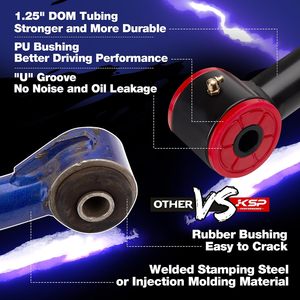 Brazos de Control Superiores KSP Performance Ajustables de 0-2 Pulgadas para Dodge Ram 1500 2009-2024, Kit de Elevación de Suspensión Delantera - Product Image 5