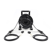 Connecteur AARC à fibre optique HXB11 HXB13 HXB15 pour FTTA à faisceau étendu, 2, 4, 6, 8 cœurs, pour câble tactique blindé sur bobine