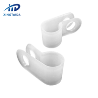 Prix de gros 1/4 pouces R Type Serre-câble P Type Clips de câble en plastique et nylon Serre-câbles électriques