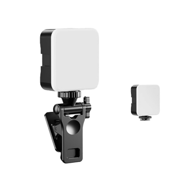 Mini LED Photographic Lighting Pocket Vlog Live Camera Phone for Photography and Video Conferencing