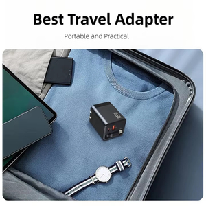 GaN 65W Retractable Cord Fast <b>Charger</b> QC3.0/QC4.0 PD 3.0 Type-C for Smart Watches Mobile Phones ABS Material OVP/OCP Protection - Product Image 5