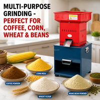 Mini moulin à grains électrique pour usage domestique 220V, moulin à farine compact pour la préparation de nourriture pour bébés, épices, grains de café