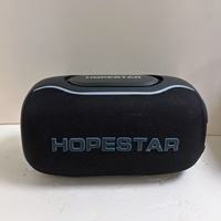 Enceinte portable Hopestar P65 CLUB 220W, enceinte IPX6 avec 2 micros sans fil, lumière RGB, basses puissantes pour les fêtes et le camping
