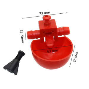 <span class=keywords><strong>Bebedero</strong></span> y alimentador automático para pollos, nuevo cuenco de plástico para <span class=keywords><strong>gallinas</strong></span>, codornices, pájaros, bebederos de animales de <span class=keywords><strong>PVC</strong></span> - Product Image 3