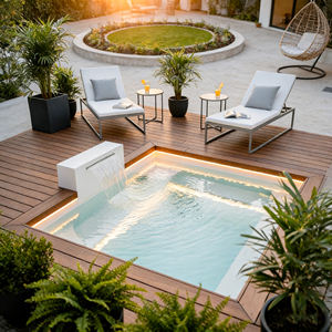 Mini spa de toit à prix abordable, capacité personnalisée, résistant aux perforations, aux intempéries, aux fissures, à la corrosion et aux UV - Product Image 3