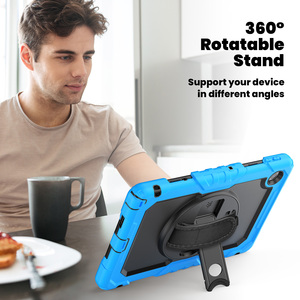 Per <span class=keywords><strong>Lenovo</strong></span> Tab <span class=keywords><strong>M10</strong></span> HD 2rd Gen TB-306X/F <span class=keywords><strong>Cover</strong></span> per <span class=keywords><strong>Tablet</strong></span> da 10.1 pollici con 360 Rotation Kickstand case - Product Image 2