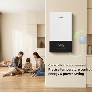 Chaudière murale 25kW 380V à prix d'usine, contrôle intelligent WiFi, système de chauffage central domestique, CE, OEM, ODM pris en charge, haute efficacité, A+ - Product Image 3