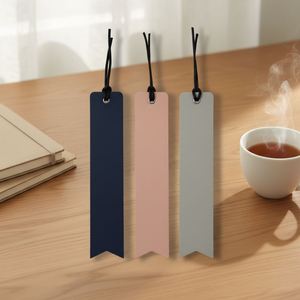Low Price Faux Leather <b>Bookmark</b> Book Page Marker for Book Lovers & Friends Promotional Gift - Product Image 3