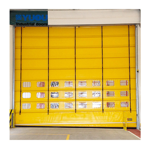 <span class=keywords><strong>Porte</strong></span> de superposition rapide en PVC, automatique, sécurité, industrielle, étanche, coupe-vent, Chine en vogue - Product Image 2