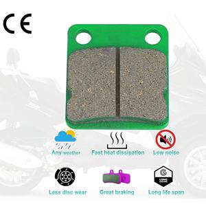 Accessoires de <span class=keywords><strong>scooter</strong></span> pièces de motos plaquette de frein de moto pour PIAGGIO <span class=keywords><strong>MP3</strong></span> 500/300 <span class=keywords><strong>125</strong></span>/250/400 roue avant X10 500 Liberty <span class=keywords><strong>125</strong></span> - Product Image 2