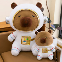 Nouvel espace Capybara peluche poupée oreiller mignon poupée cadeau d'anniversaire pour enfants en gros