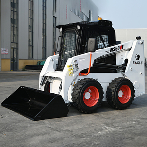 Miễn phí vận chuyển DIESEL mini loader 750kg EPA Euro 5 động cơ Nhỏ Gọn Mini Skid chỉ đạo 4*4 kết thúc trước loader với đóng cabin - Product Image 2
