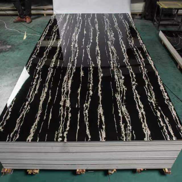 Modern PVC Marble Sheets - Durable & Stylish Wall Panels
