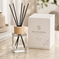 Ensemble cadeau de diffuseurs à bâtonnets d'arôme d'huiles essentielles de luxe pour la maison, l'hôtel et le bureau, avec emballage