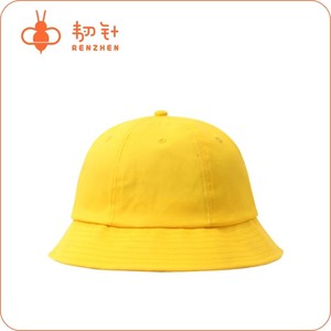 Tròn-đứng đầu rắn màu nhỏ màu vàng bông mũ bóng chày cho trẻ em công chúa-phong cách Kem chống nắng ngư dân hat bên đi xe đạp Unisex - Product Image 2