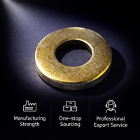 Carbon Steel Plain Structural Washer DIN 6916 High-Tensile Heavy Duty Industrial Bolting Washer with Aluminum Finish