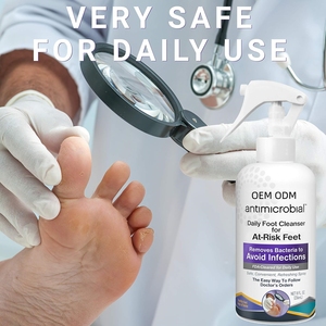 เครื่องกำจัดกลิ่นเท้าสำหรับนักกีฬาทำความสะอาดผิวเท้าทุกวัน ODM สเปรย์ล้างออกเพื่อช่วยหลีกเลี่ยงการติด<span class=keywords><strong>เชื้อ</strong></span> - Product Image 4