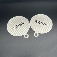 Sous-verres de protection de table de forme ronde carrée personnalisée promotionnelle pour boissons whisky tasse à café pour cadeaux de pendaison de crémaillère