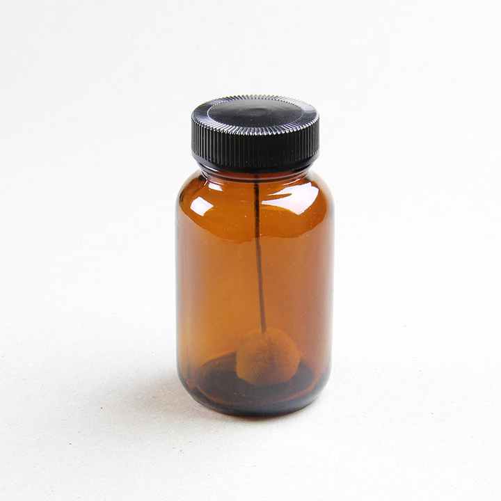 オレンジ プラスチック 水筒 スクリューキャップ