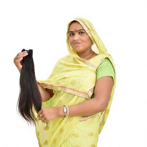 Extensiones de Cabello Humano Brasileño Virgen Natural Liso Remy de 100g, Doble Trama, Súper Largo, Tipo Mink - Product Image 1