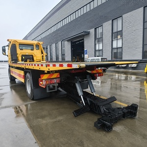Camion de dépannage à plateau basculant SHACMAN 10 tonnes, durable, LHD RHD, moteur Cummins Weichai, pour le sauvetage routier et les dépannages lourds sur autoroute - Product Image 1