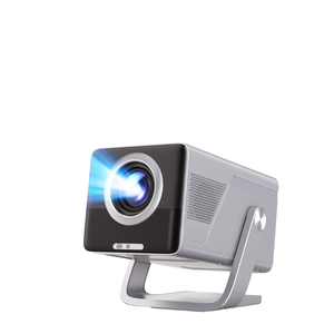 Projecteur de cinéma maison vidéo extérieur <span class=keywords><strong>pour</strong></span> Android 14, WiFi 6, BT 5.4, prise en charge 8K, HD 1080P, haut-parleur X7 5W, 1000 ANSI, LED portable - Product Image 1