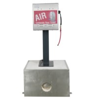 G5 CE Outdoor Card Coin Operated Digital Tyre Inflator Gas Station Tire Inflators with Built in Air Compressor With Air Reel