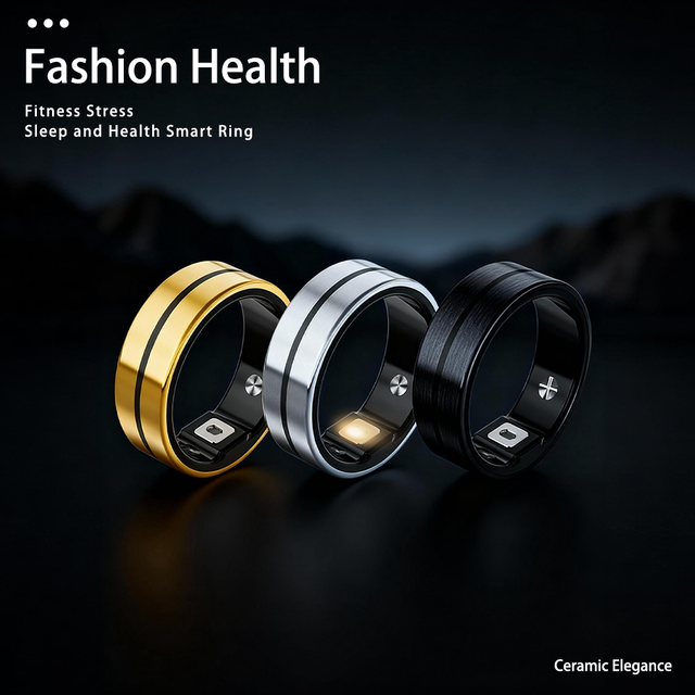 Medical Professional Grade New Design NFC Wearable Smart Ring Contactless Payment Data Transfer Daily Use High Quality Health