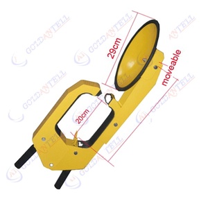GAT-L3 pince de <span class=keywords><strong>roue</strong></span> de sécurité à clé robuste pour voitures caravanes remorques - Product Image 2
