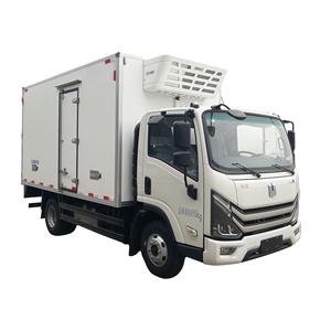 Camion <span class=keywords><strong>frigorifique</strong></span> électrique hybride Geely 4x2 pour le transport alimentaire - Camion congélateur - Prix usine - Product Image 1