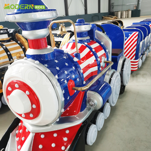 Trenes de atracciones del parque de diversiones Modern Rides, trenes para niños. - Product Image 5