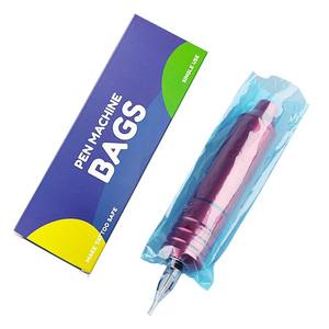 200 couvre-machines à tatouer jetables en plastique transparent, sacs pour stylos PMU sans fil, accessoires d'art corporel - Product Image 5