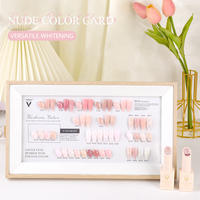 VINIMAY Gel Polish 2-en-1 15ml Jelly Skin Nude Rose 38 Couleurs Gel de Base Caoutchouc pour Ongles Couleur Naturelle Kit de Vernis à Ongles en Gel pour Vente en Gros