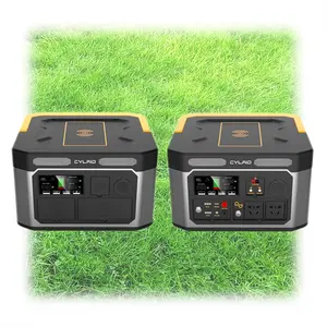 Outdoor 1000W Solar Generator 270000mALithium Battery Power Supply Portable Power Station For Camping