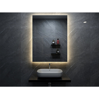 Panneau chauffant infrarouge en verre sans cadre Design mural moderne