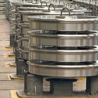 Roda Bogie Baja & Besi Standar UIC Kapasitas Beban Tinggi 285mm untuk Kereta Kecil dari Cina