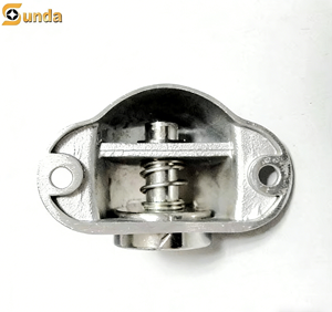 Butée de porte invisible de style européen moderne, à fixation au sol, en alliage de zinc, magnétique - Product Image 6